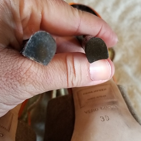 DSQUARED platform brown and orange heels size 39 - Picture 15 of 15